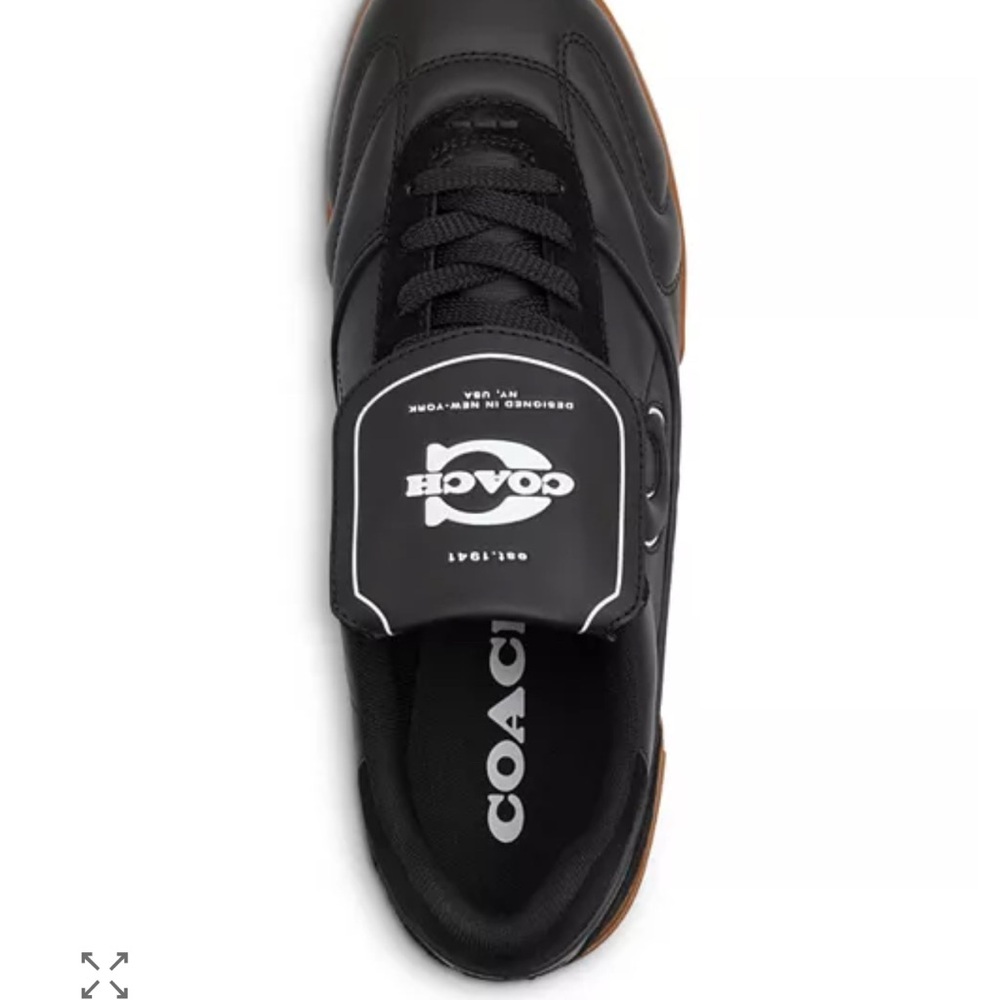Coach Men Match Sneaker CCI45 New In Black New7/7.5/8/9/10-13 - Picture 2 of 16